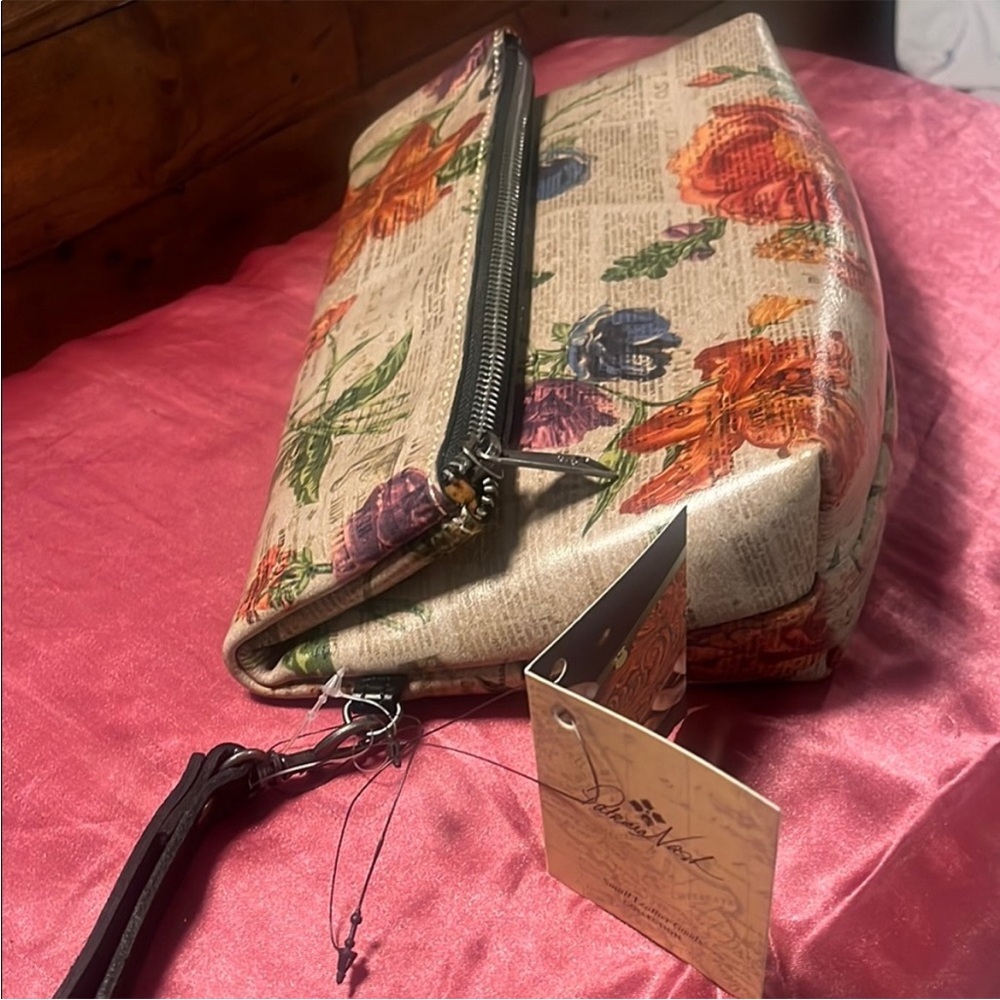 Patricia Nash Valerie Fold-over Wristlet NWT - Picture 3 of 8
